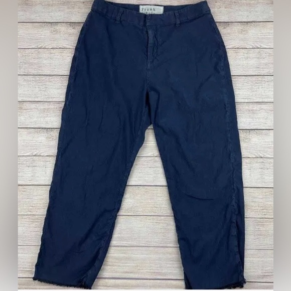 Frank & Eileen Kinsale Navy Pants. Size 10. Worn once. EUC